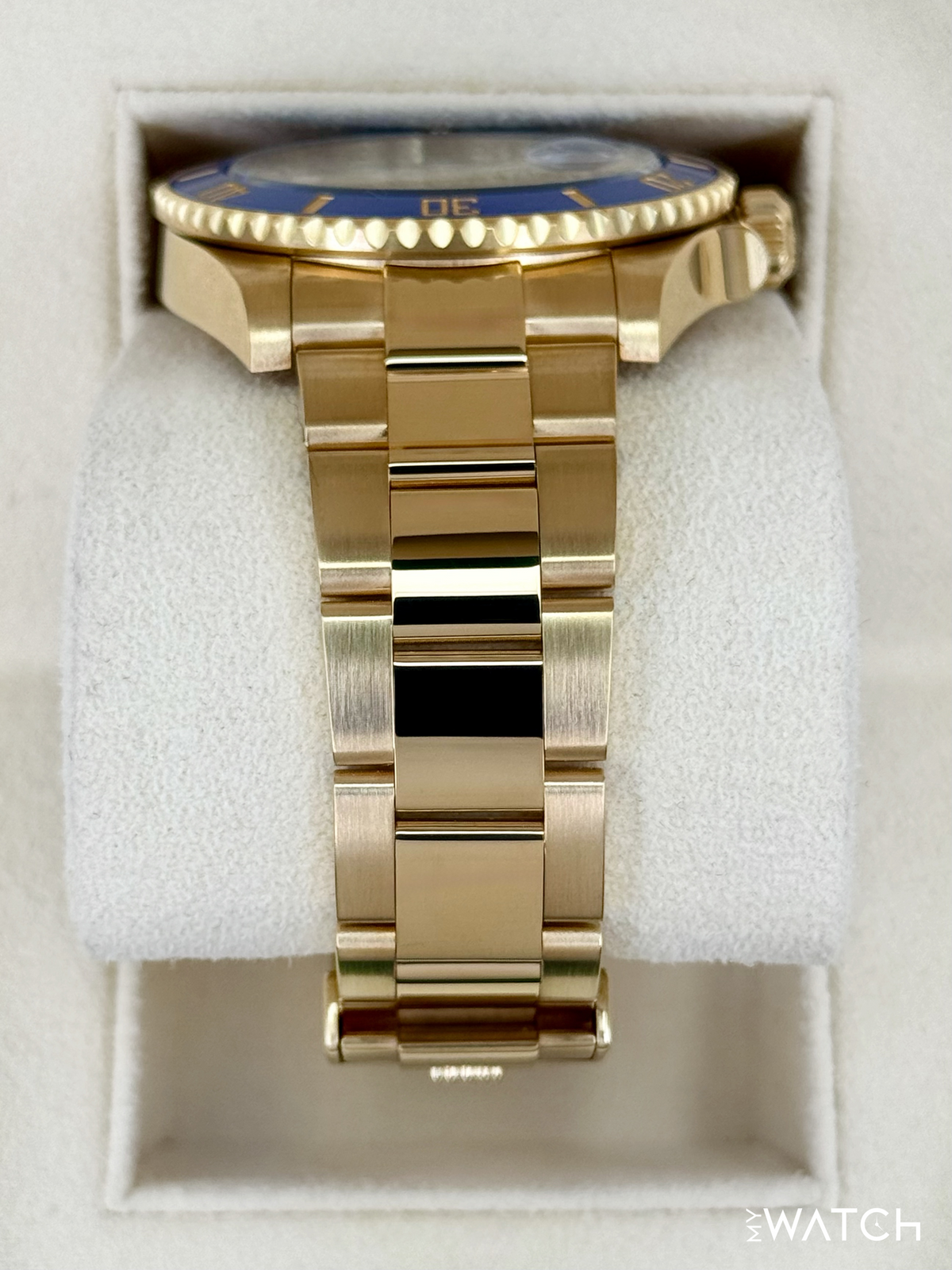 Rolex Submariner "Bluesy" 41mm 126618LB Yellow Gold Blue Dial
