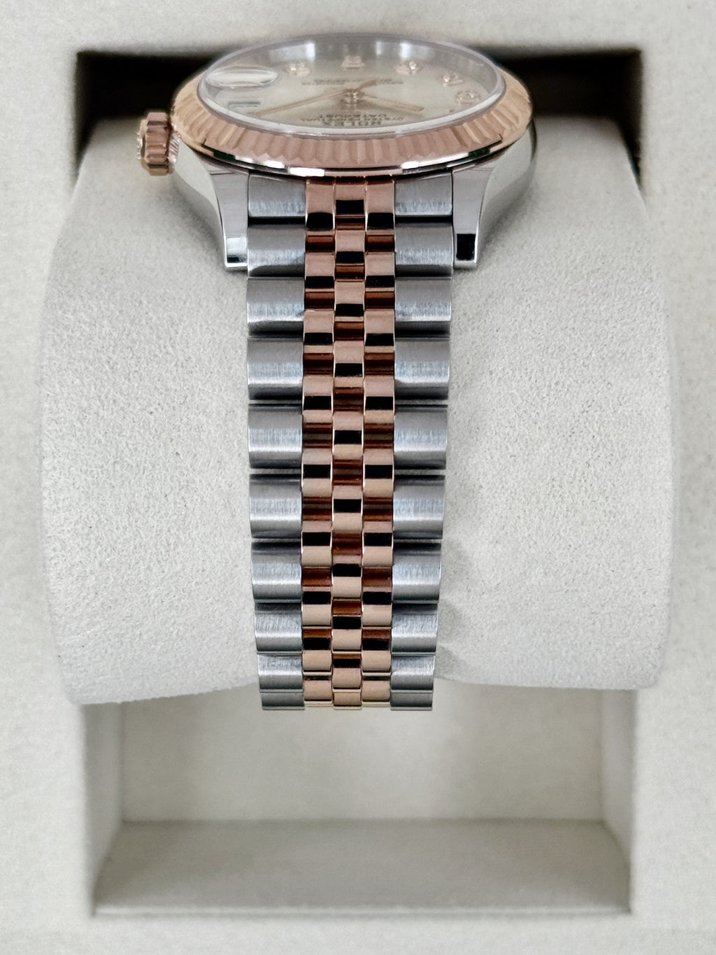 2026 Rolex Datejust 31mm 278271 Two-Tone Jubilee Silver Diamond Dial