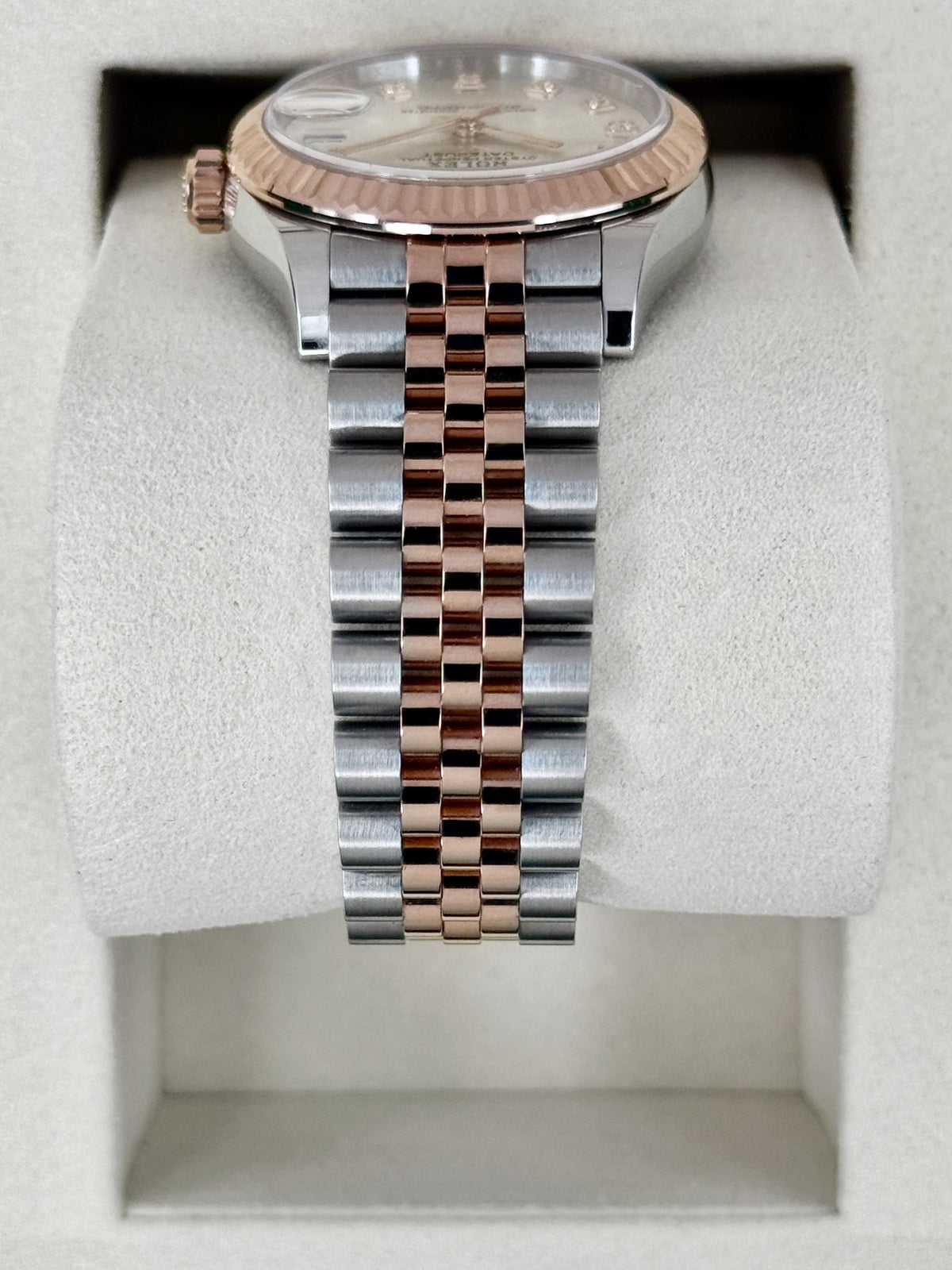2026 Rolex Datejust 31mm 278271 Two-Tone Jubilee Silver Diamond Dial