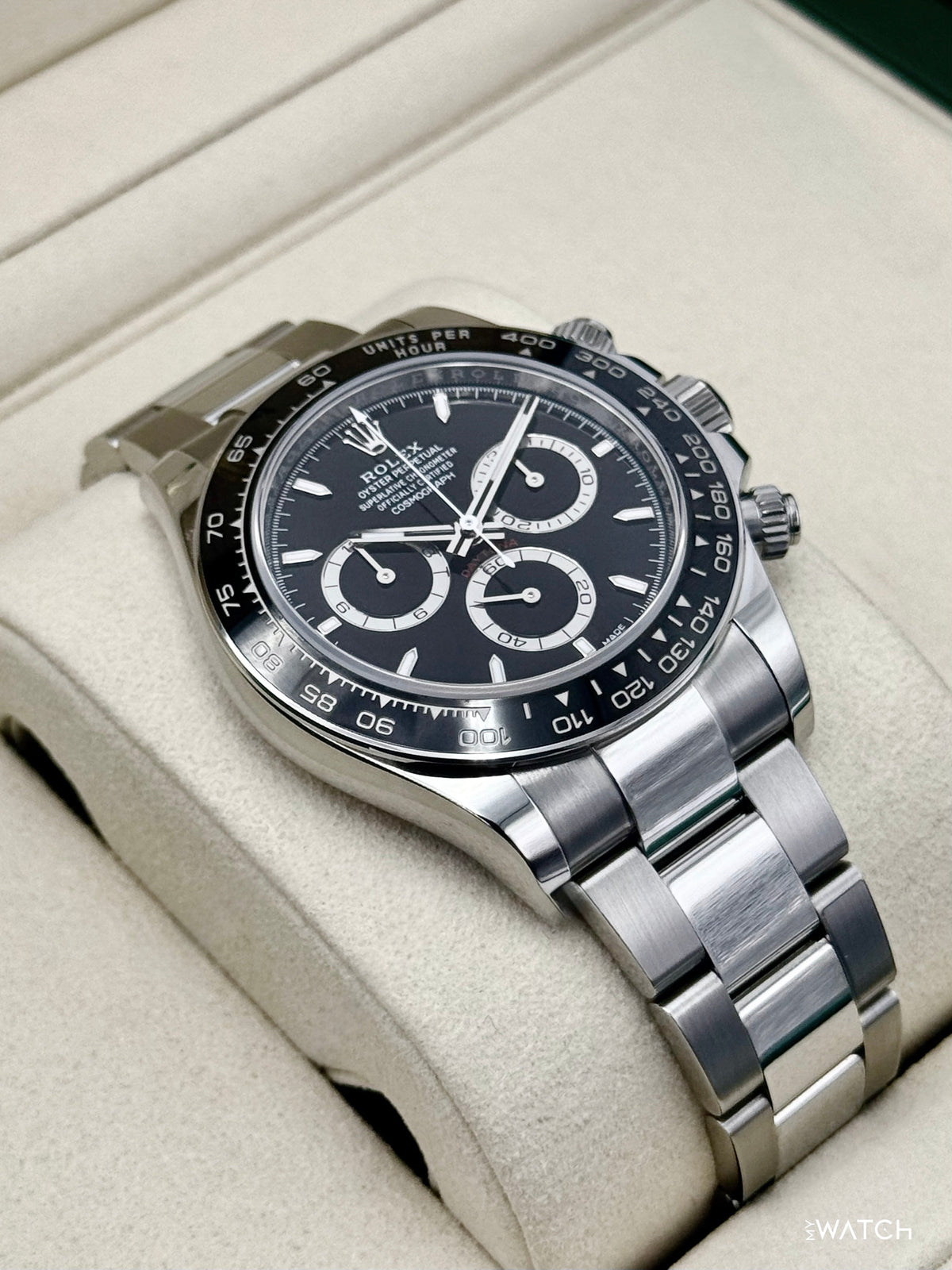 2025 Rolex Daytona 40mm 126500LN Stainless Steel Black Dial