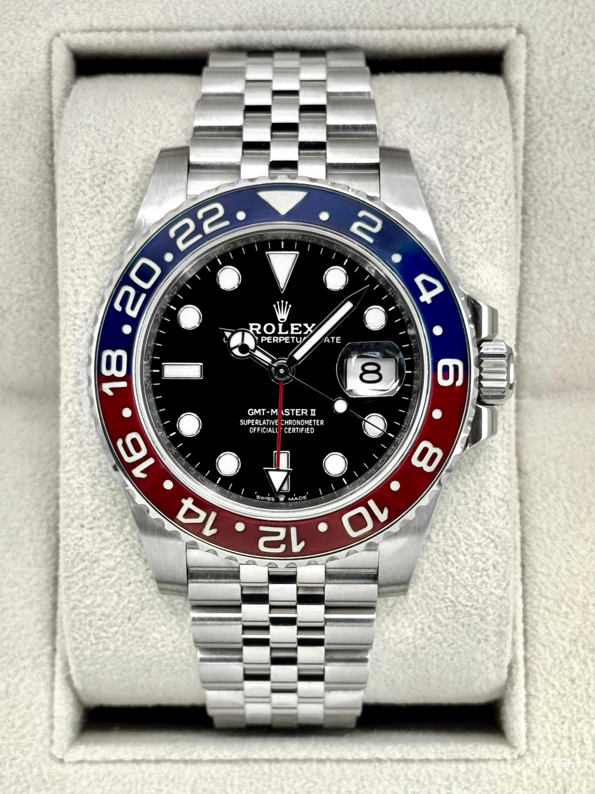 2022 Rolex GMT-Master II "Pepsi" 40mm 126710BLRO Jubilee