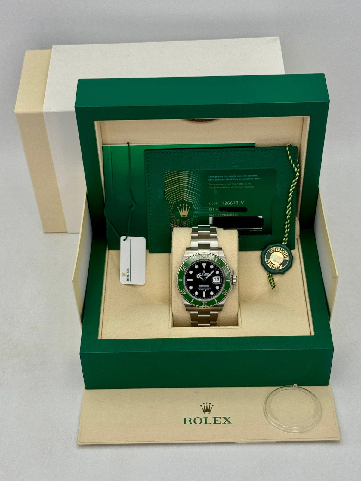 2024 Rolex Submariner "Starbucks" 41mm 126610LV Black Dial