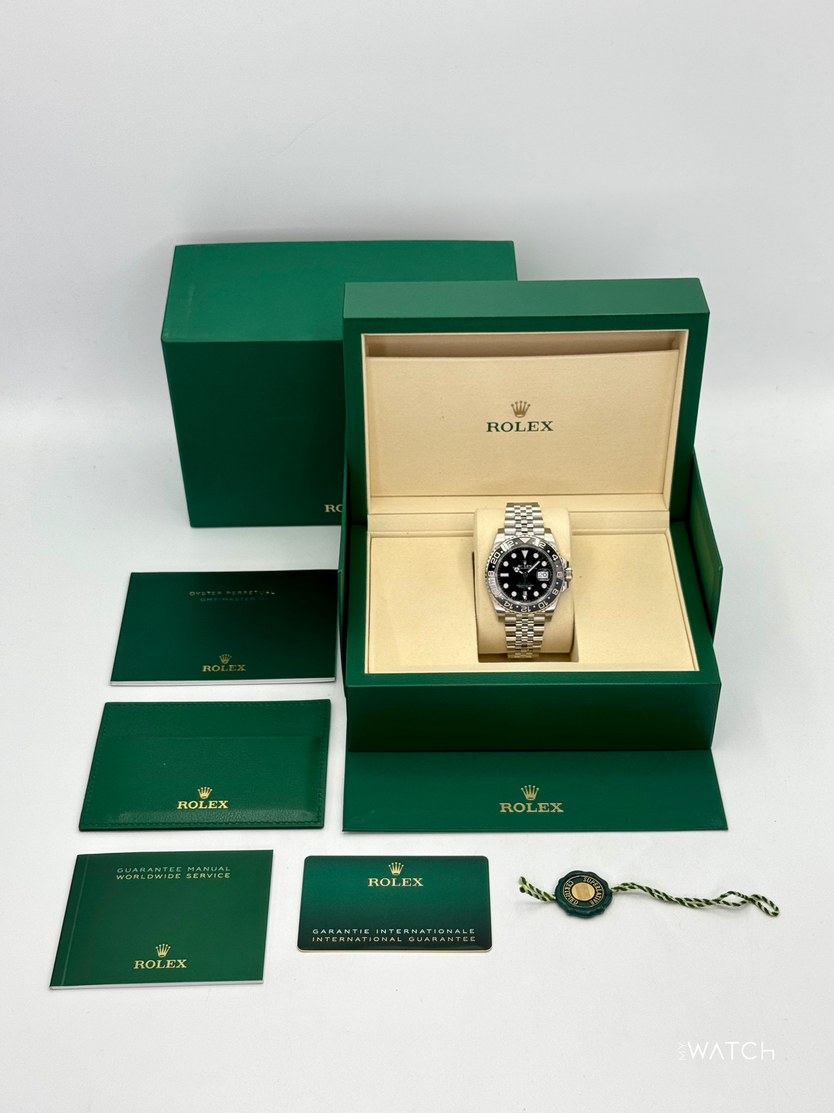 NEW 2025 Rolex GMT-Master II "Bruce Wayne" 40mm 126710GRNR Jubilee