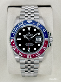 NEW 2025 Rolex GMT-Master II "Pepsi" 40mm 126710BLRO Jubilee (STICKERED)