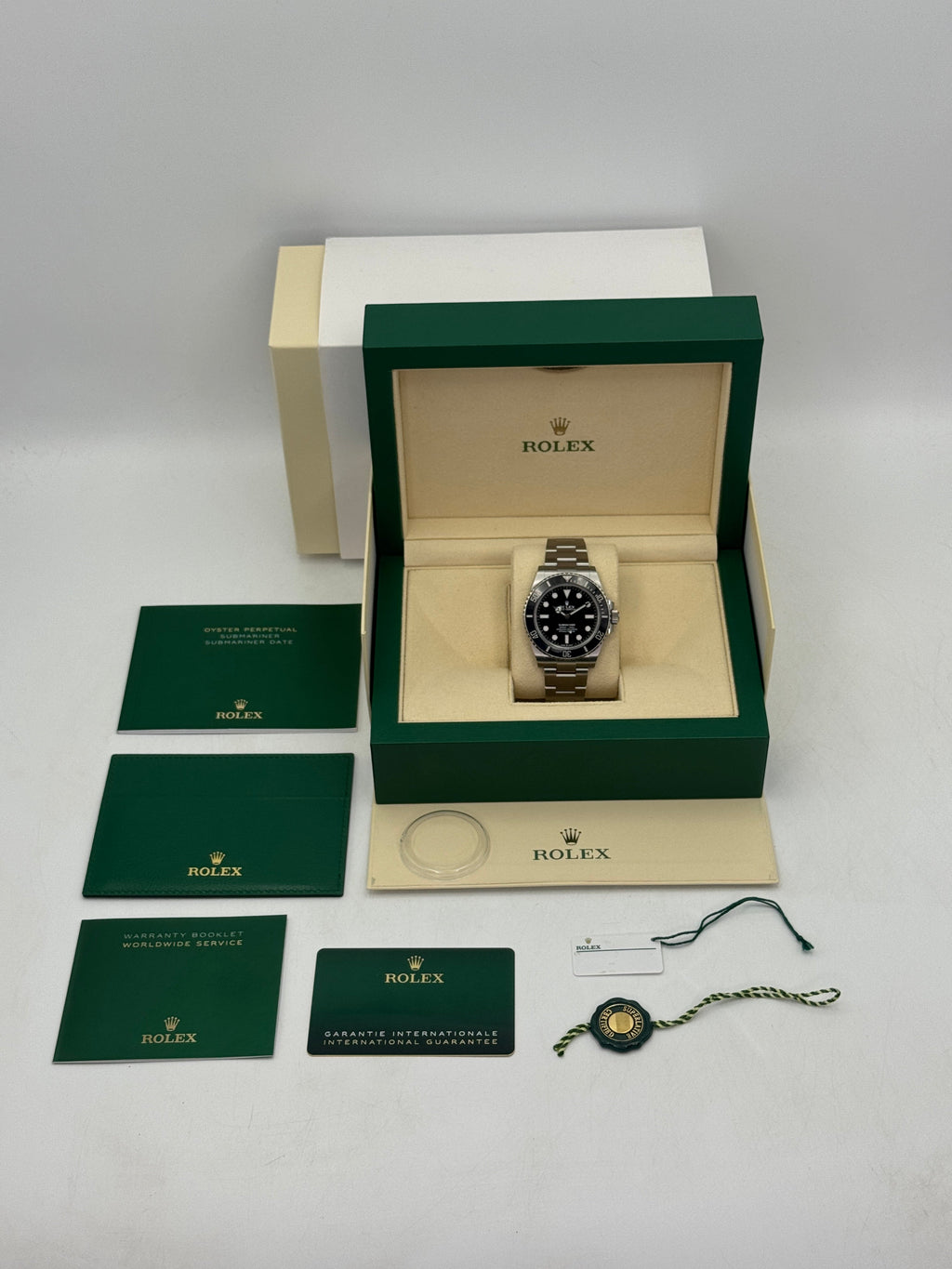 2024 Rolex Submariner 41mm 124060 Stainless Steel Black Dial