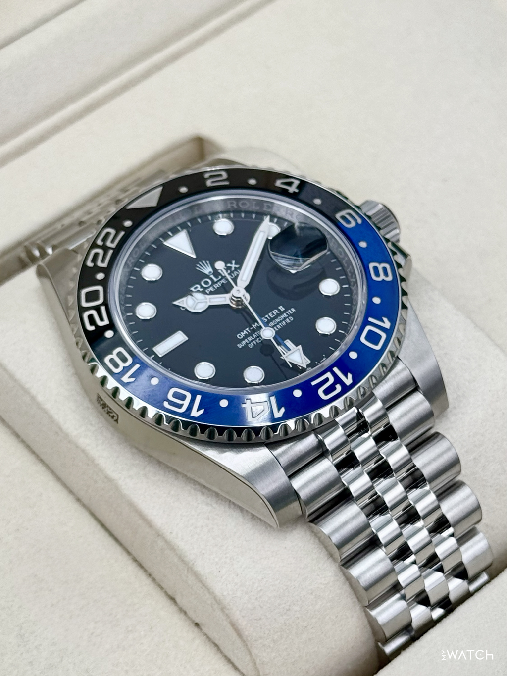 NEW 2026 Rolex GMT-Master II "Batgirl" 40mm 126710BLNR Jubilee (STICKERED)