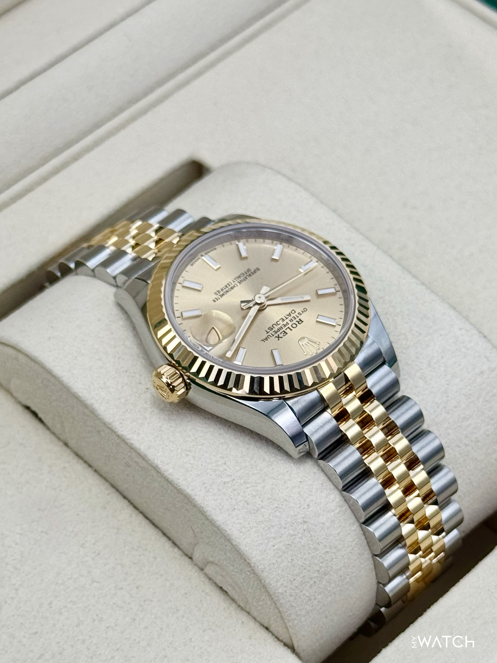 NEW 2026 Rolex Datejust 31mm 278273 Two-Tone Jubilee Champagne Dial