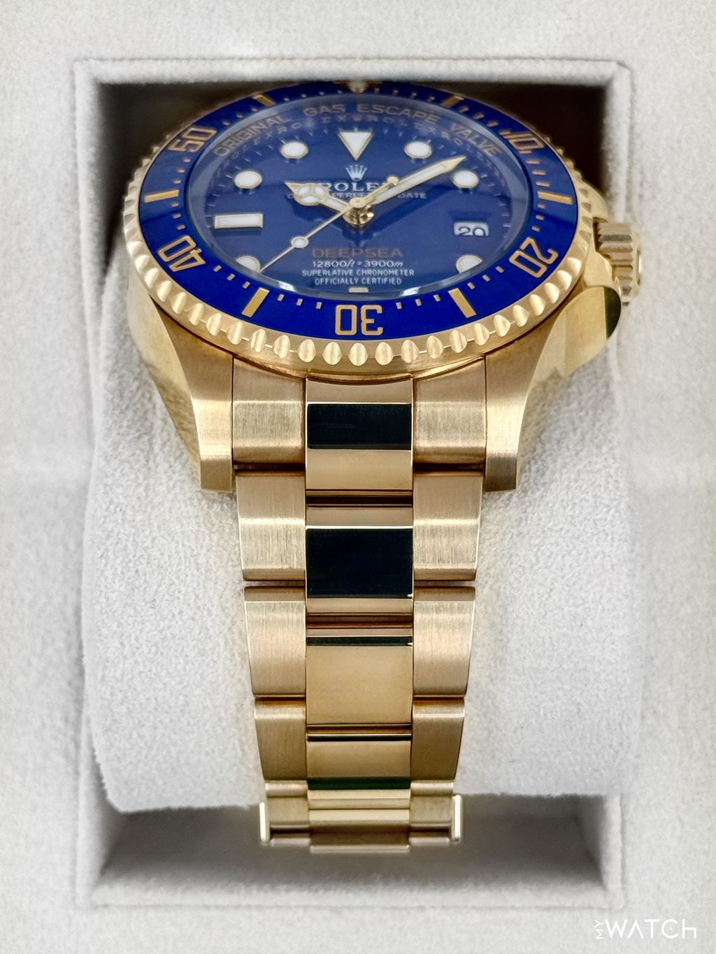 2025 Rolex Deepsea 44mm 136668LB Yellow Gold Blue Dial