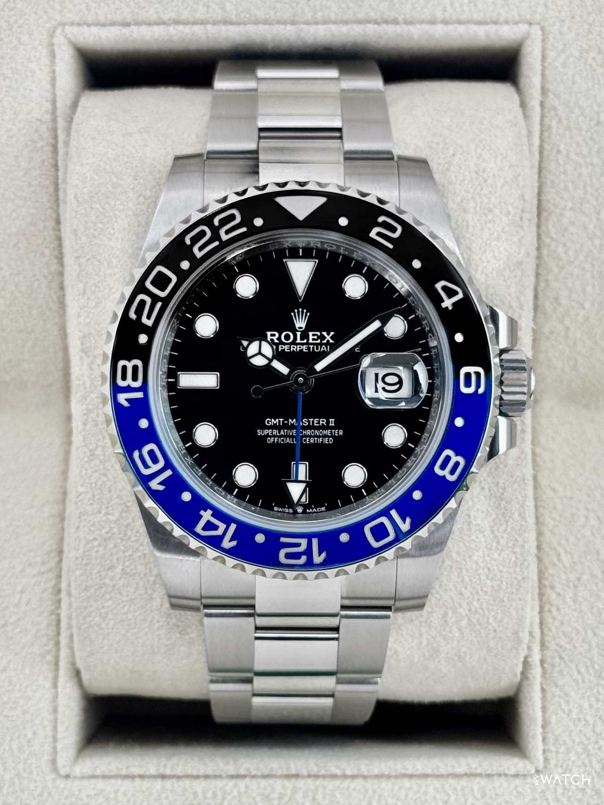 2022 Rolex GMT-Master II "Batman" 40mm 126710BLNR Oyster