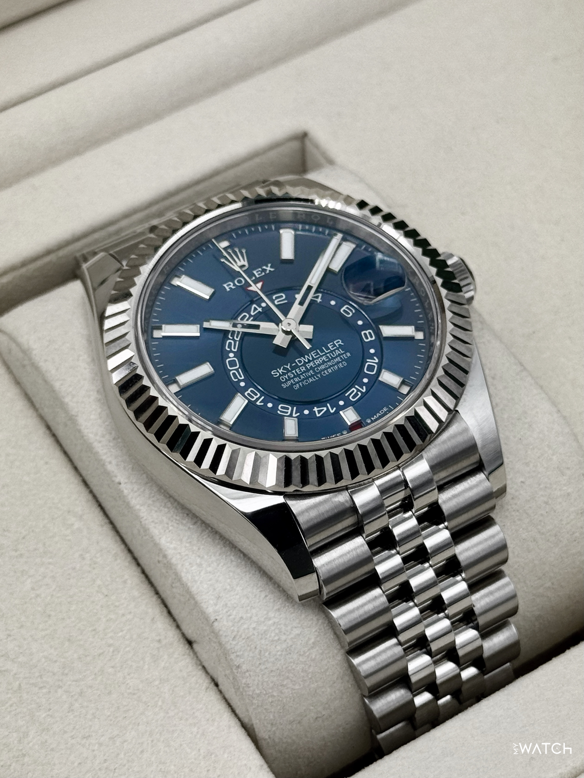 2025 Rolex Sky-Dweller 42mm 336934 Jubilee Blue Dial