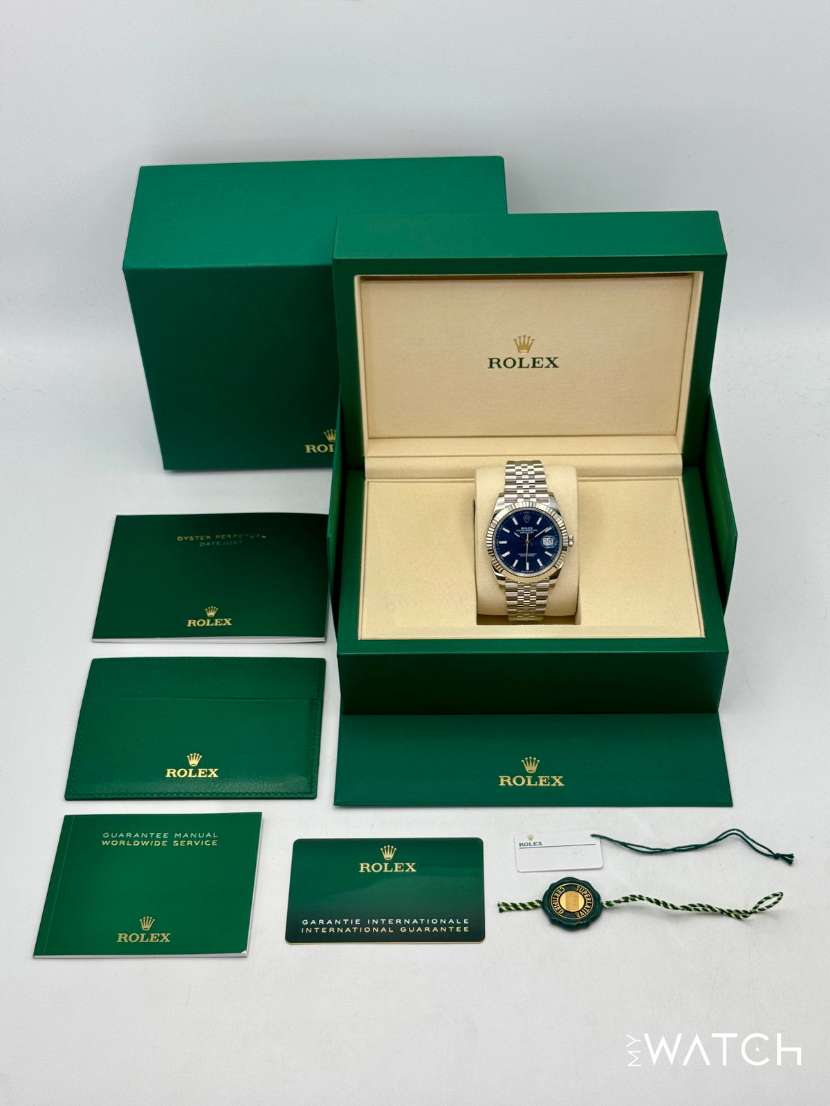 NEW 2026 Rolex Datejust 41mm 126334 Stainless Steel Jubilee Blue Dial