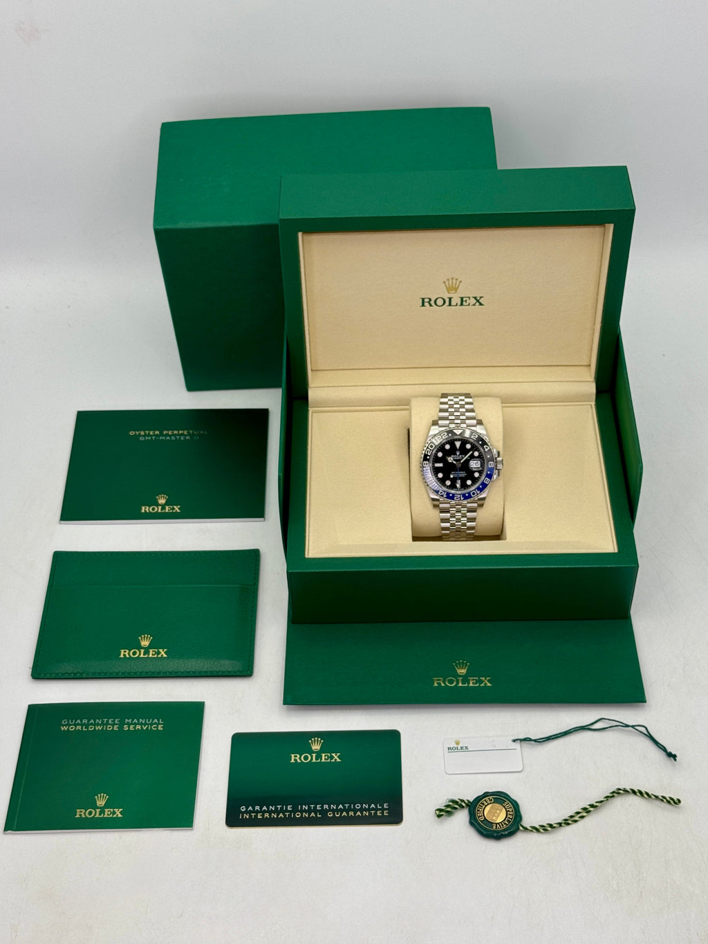 NEW 2026 Rolex GMT-Master II "Batgirl" 40mm 126710BLNR Jubilee (STICKERED)
