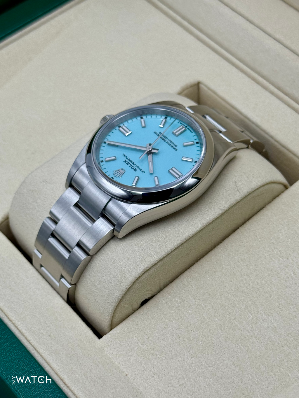 NEW 2026 Rolex Oyster Perpetual 36mm 126000 Tiffany Blue Dial