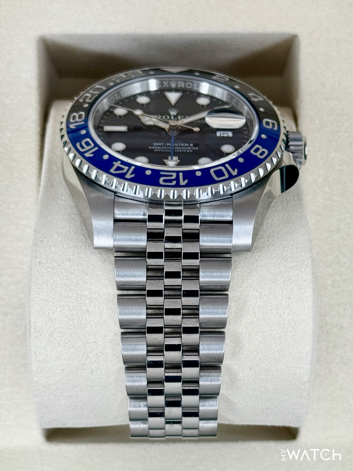NEW 2025 Rolex GMT-Master II "Batgirl" 40mm 126710BLNR Jubilee
