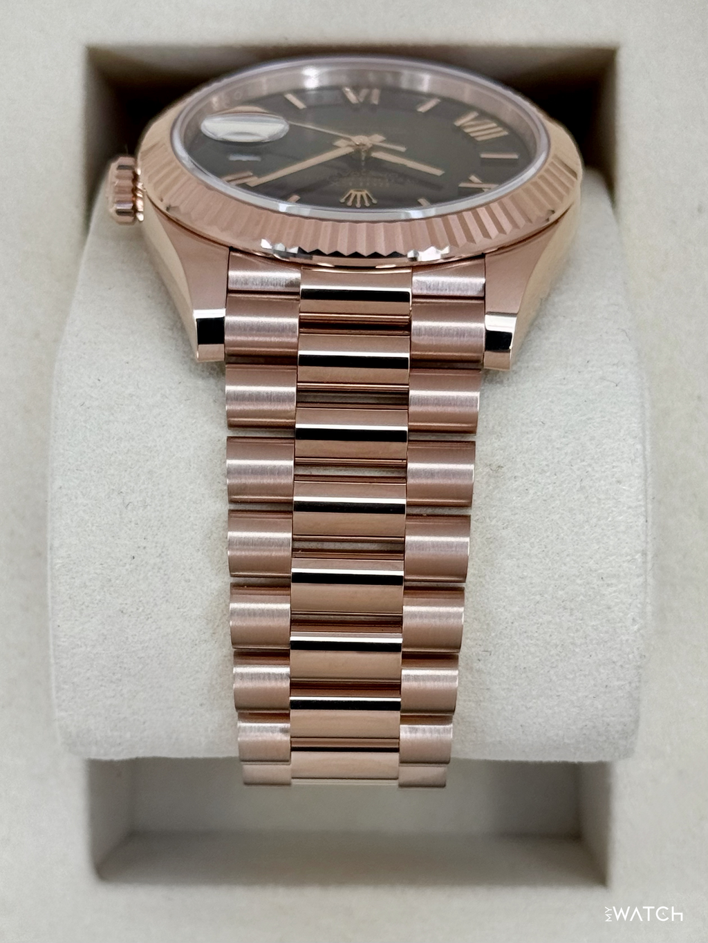 NEW 2026 Rolex Day-Date 40mm 228235 Presidential Slate Ombre Dial