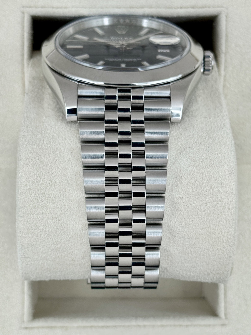 2019 Rolex Datejust 41mm 126300 Stainless Steel Jubilee Blue Dial