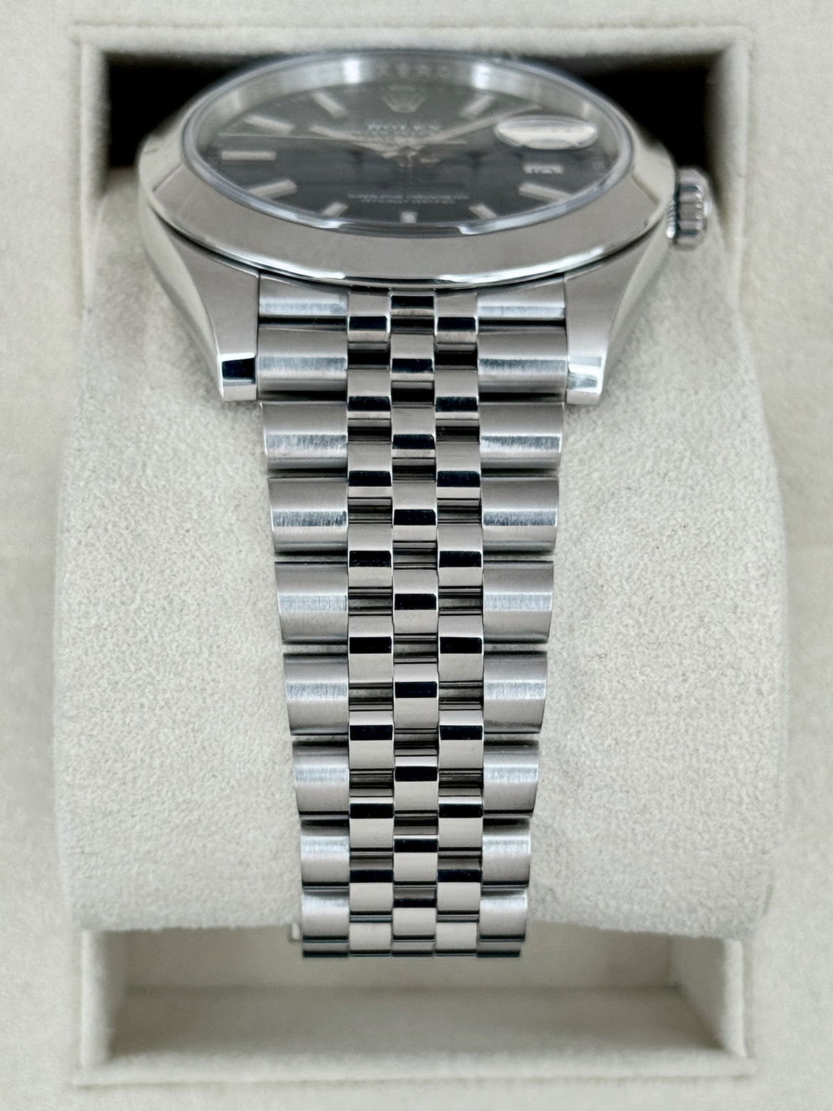 2019 Rolex Datejust 41mm 126300 Stainless Steel Jubilee Blue Dial