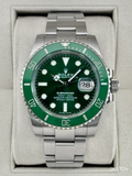 2020 Rolex Submariner “Hulk” 40mm 116610LV Green Dial (GREEN CARD)