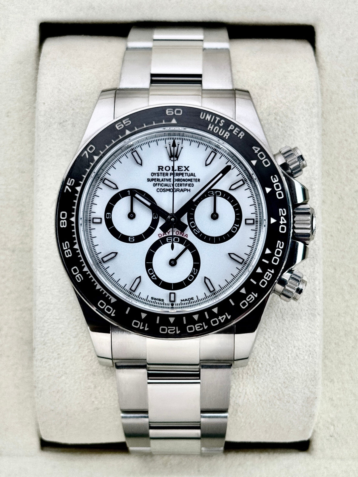 2026 Rolex Daytona 40mm 126500LN Stainless Steel Panda Dial
