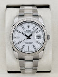 NEW 2026 Rolex Datejust 41mm 126334 Stainless Steel Oyster White Dial