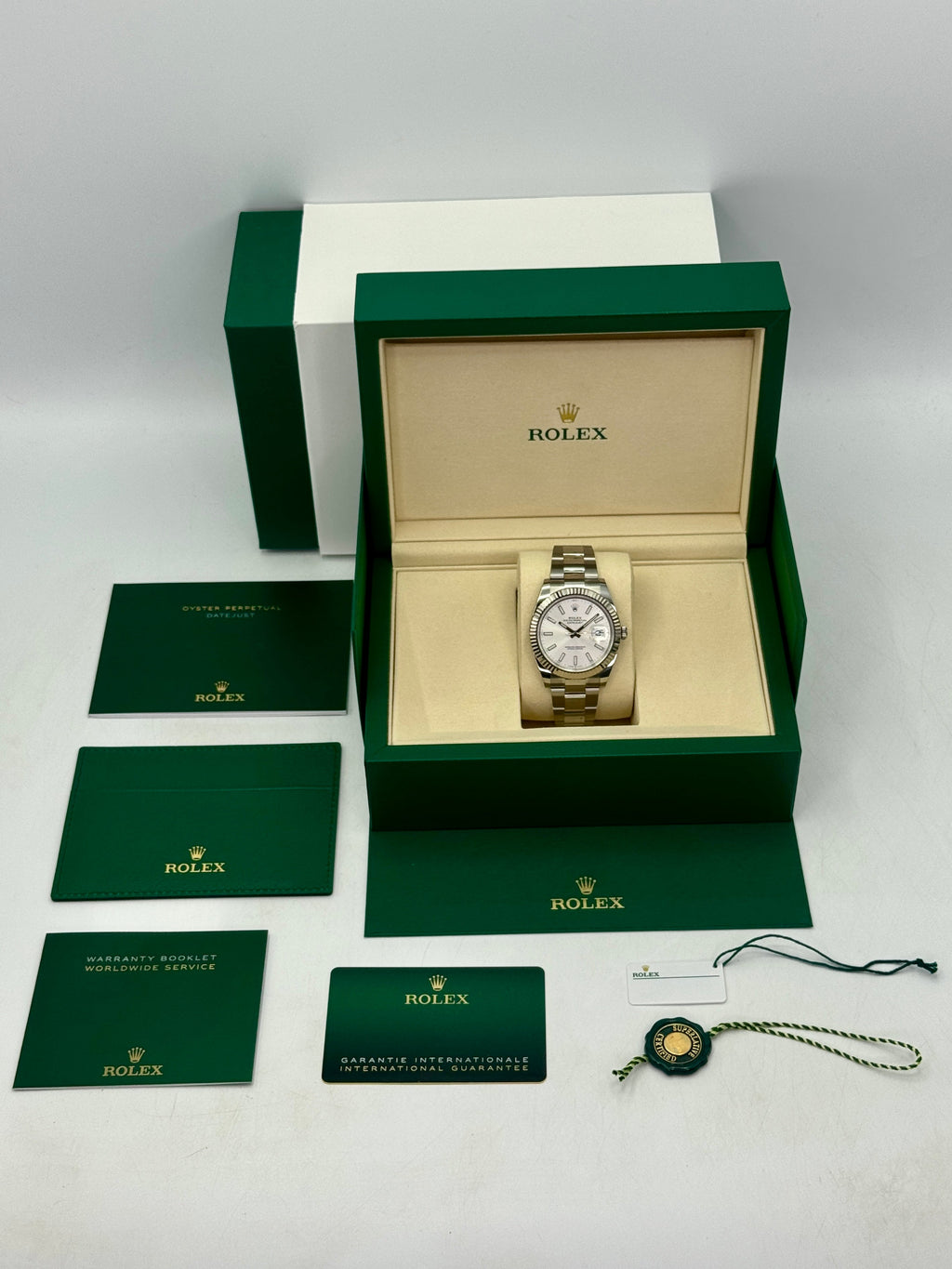 NEW 2026 Rolex Datejust 41mm 126334 Stainless Steel Oyster Silver Dial