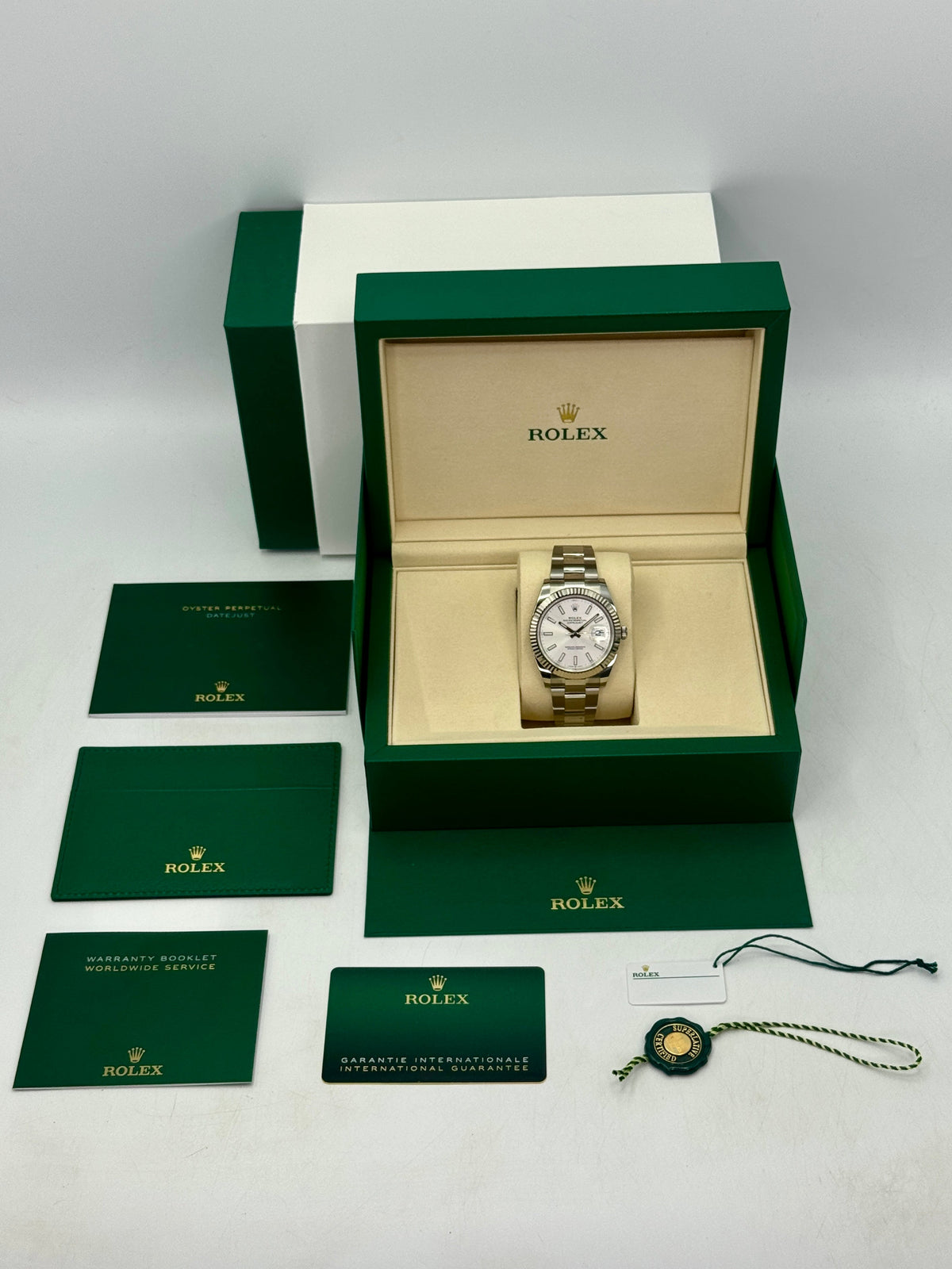 NEW 2026 Rolex Datejust 41mm 126334 Stainless Steel Oyster Silver Dial