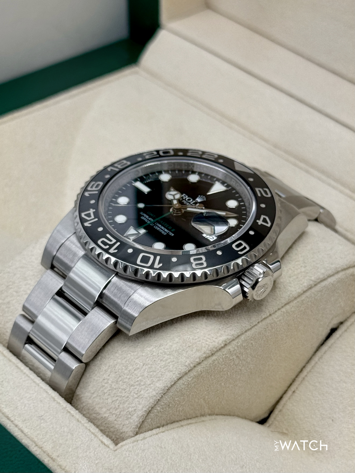 2017 Rolex GMT-Master II 40mm 116710LN Stainless Steel Black Dial (with RSC)