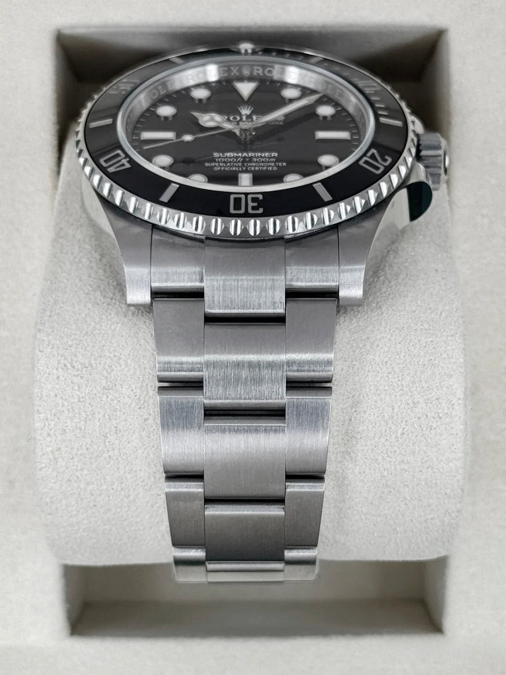 2025 Rolex Submariner 41mm 124060 Stainless Steel Black Dial