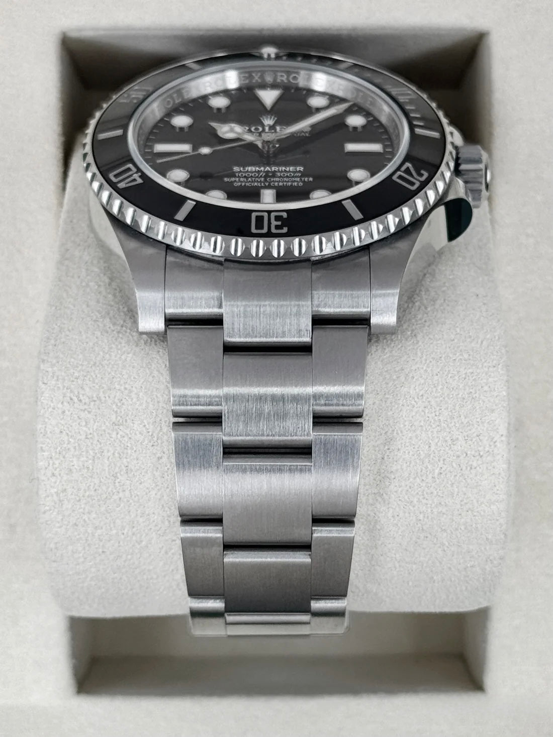 2025 Rolex Submariner 41mm 124060 Stainless Steel Black Dial