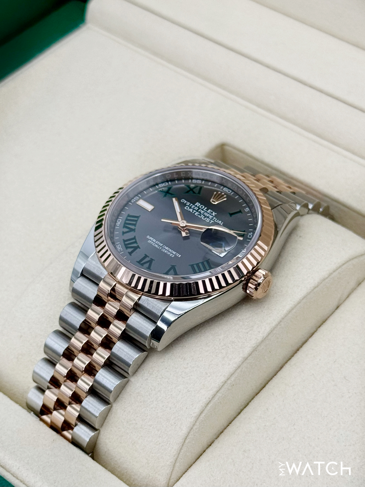 NEW 2025 Rolex Datejust 36mm 126231 Two-Tone Jubilee Wimbledon Dial (STICKERED)