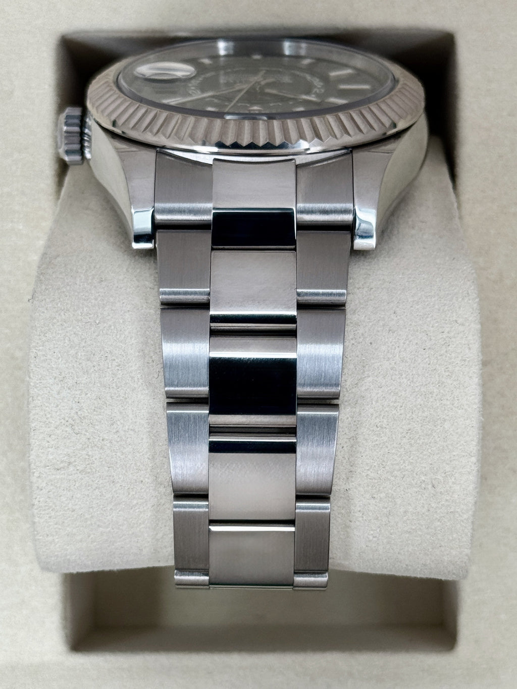 2025 Rolex Sky-Dweller 42mm 336934 Oyster Green Dial