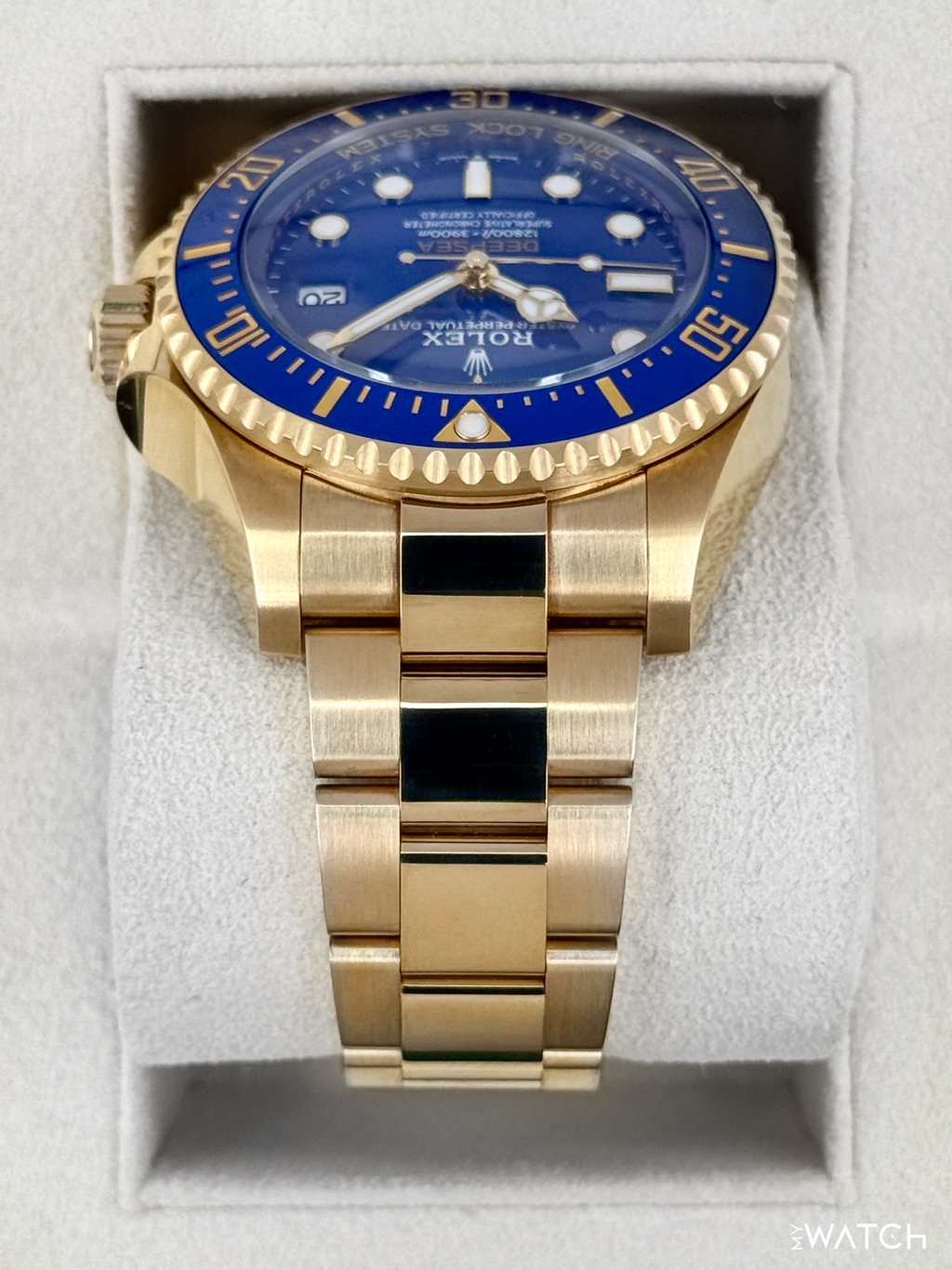 2025 Rolex Deepsea 44mm 136668LB Yellow Gold Blue Dial