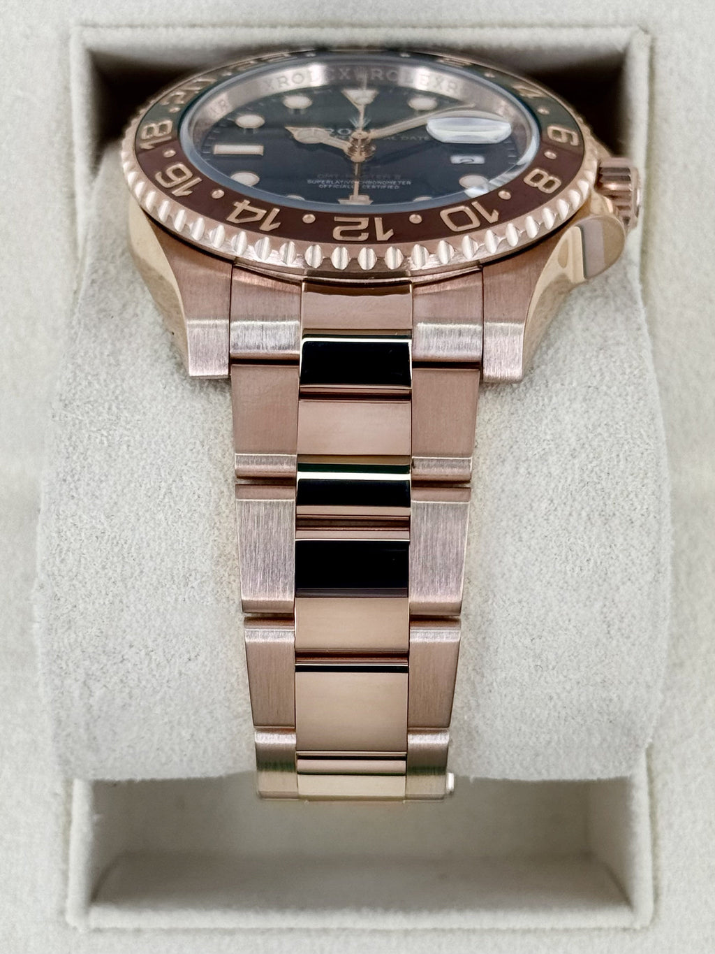 2022 Rolex GMT-Master II "Rootbeer" 40mm 126715CHNR Rose Gold