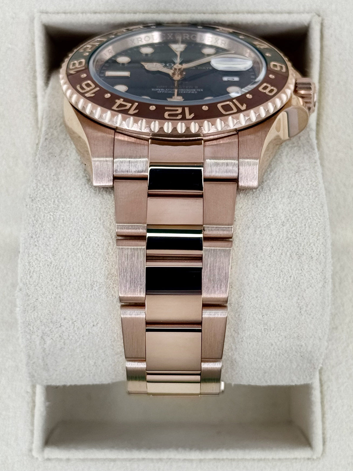 2022 Rolex GMT-Master II "Rootbeer" 40mm 126715CHNR Rose Gold
