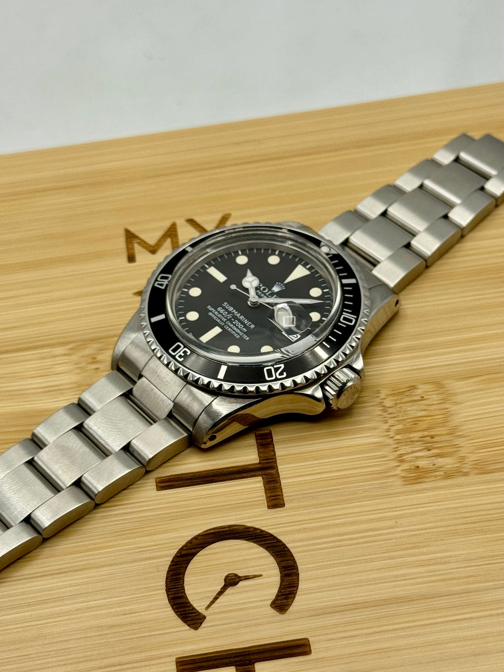 1978 Rolex Submariner Date 40mm 1680 Stainless Steel Black Dial VINTAGE