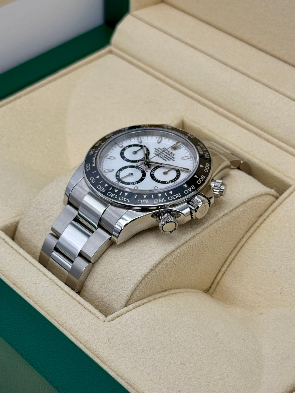 NEW 2024 Rolex Daytona 40mm 126500LN Stainless Steel Panda Dial