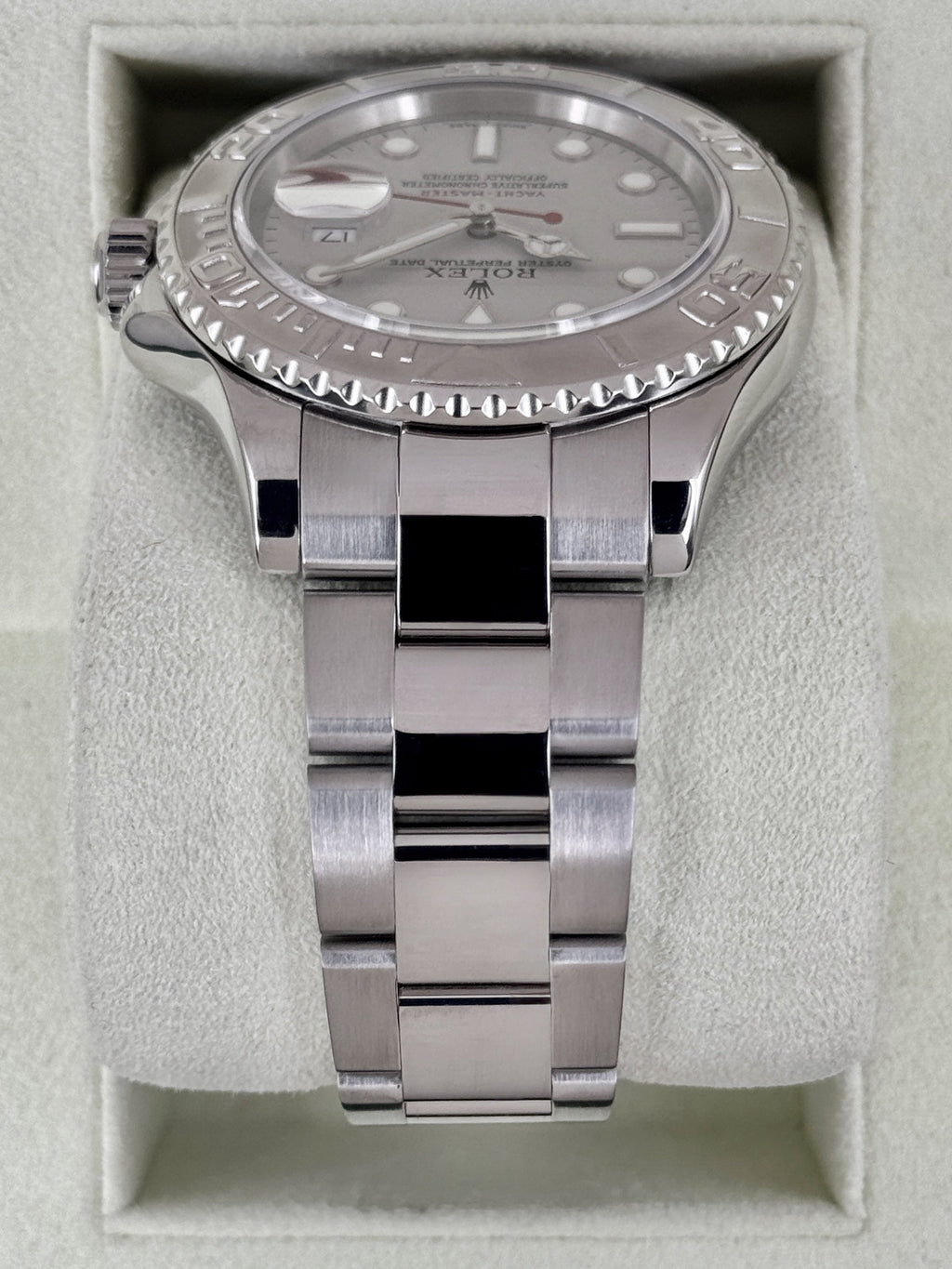 2005 Rolex Yacht-Master 40mm 16622 Platinum Bezel and Dial (Collectors Set)