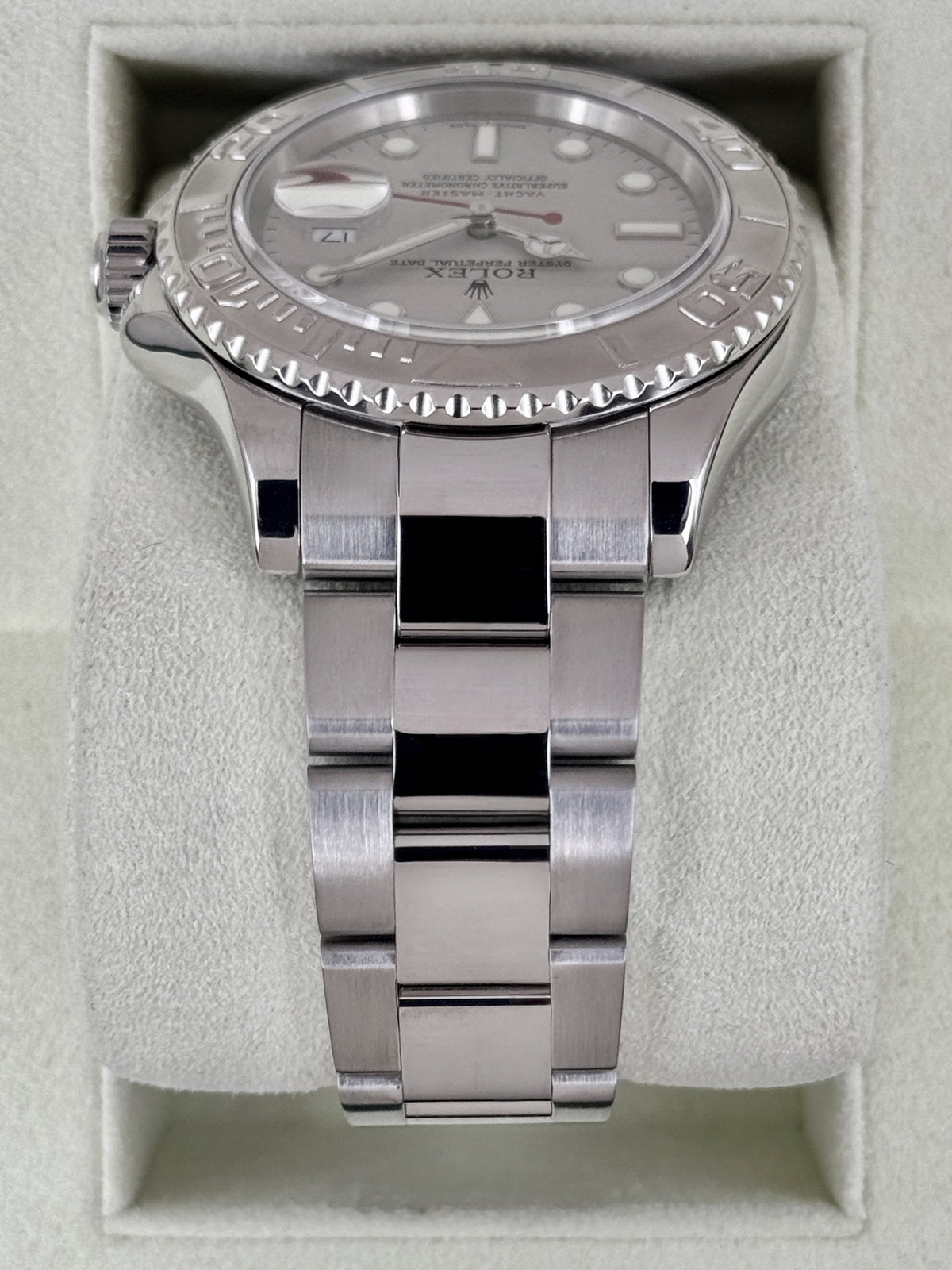 2005 Rolex Yacht-Master 40mm 16622 Platinum Bezel and Dial (Collectors Set)