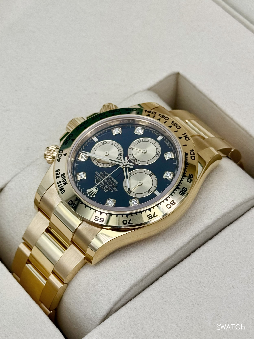 NEW 2026 Rolex Daytona 40mm 126508 18K Yellow Gold Black Diamond Dial