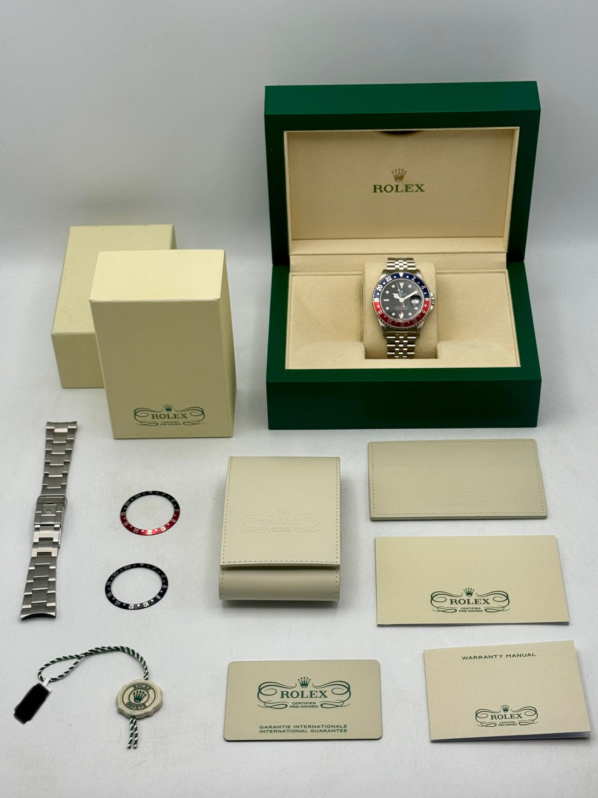 2004 Rolex GMT-Master II "Pepsi/Coke/Black" 40mm 16710LN Jubilee (CPO)