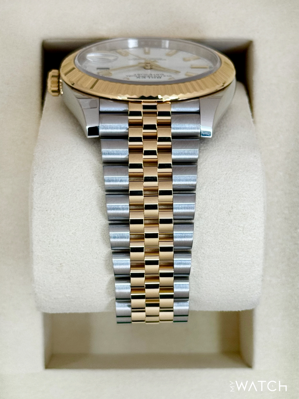 NEW 2026 Rolex Datejust 41mm 126333 Two-Tone Jubilee White Dial