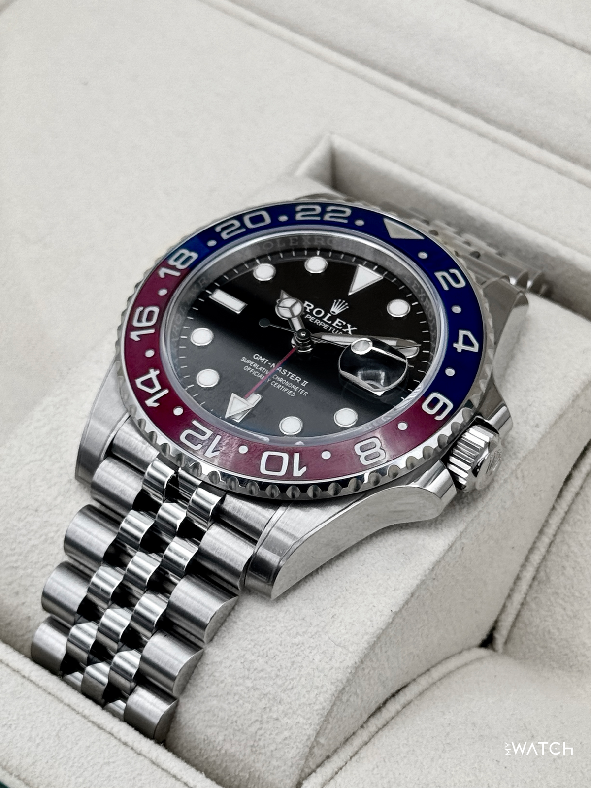 2020 Rolex GMT-Master II "Pepsi" 40mm 126710BLRO Jubilee