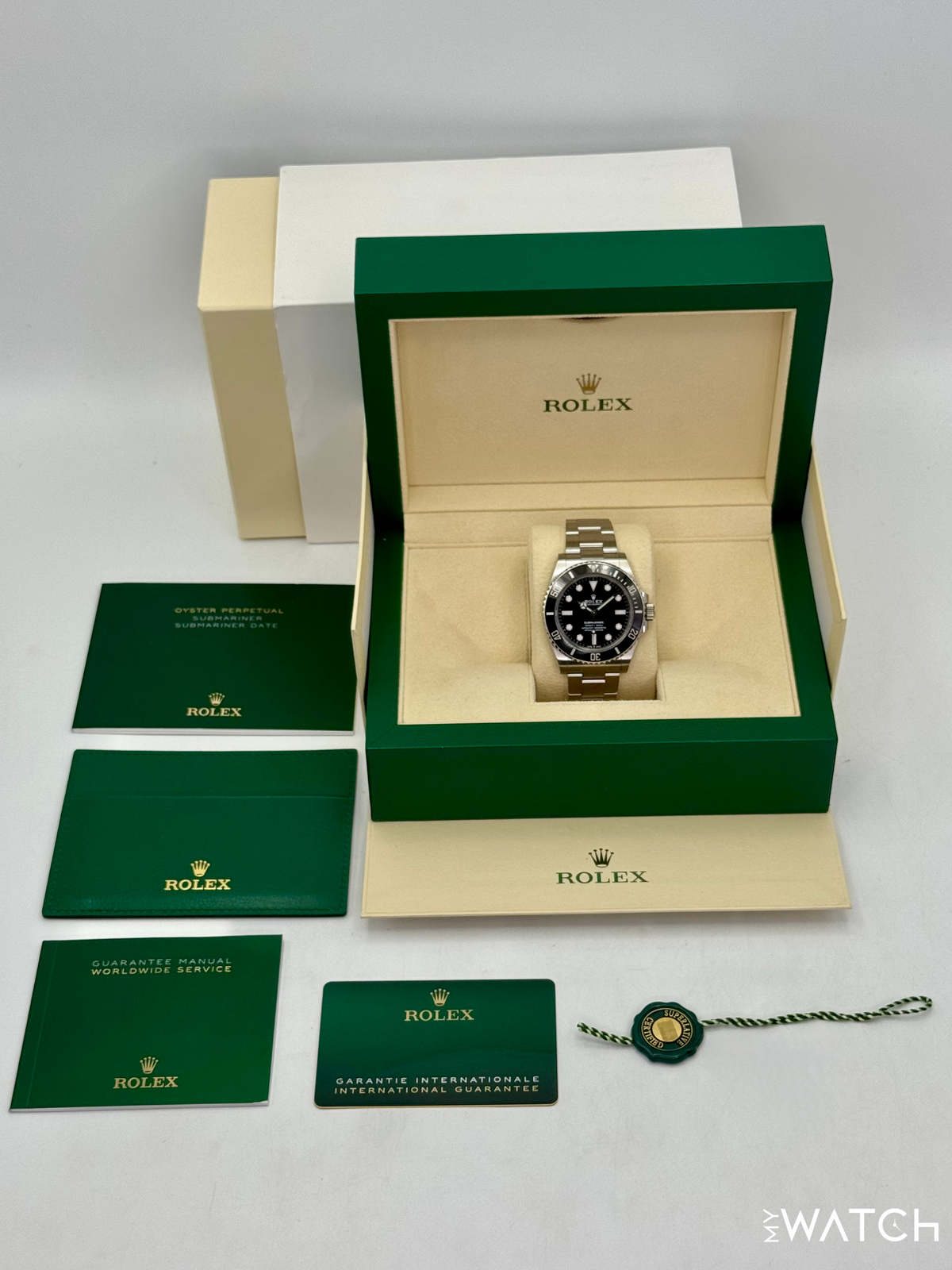 2025 Rolex Submariner 41mm 124060 Stainless Steel Black Dial