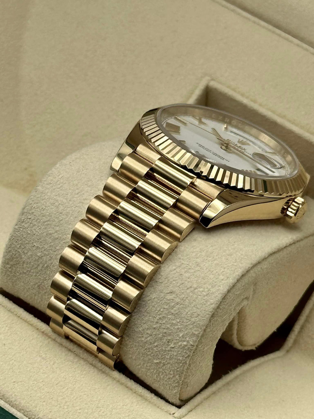 Rolex Day-Date 40mm 228238 Presidential White Dial