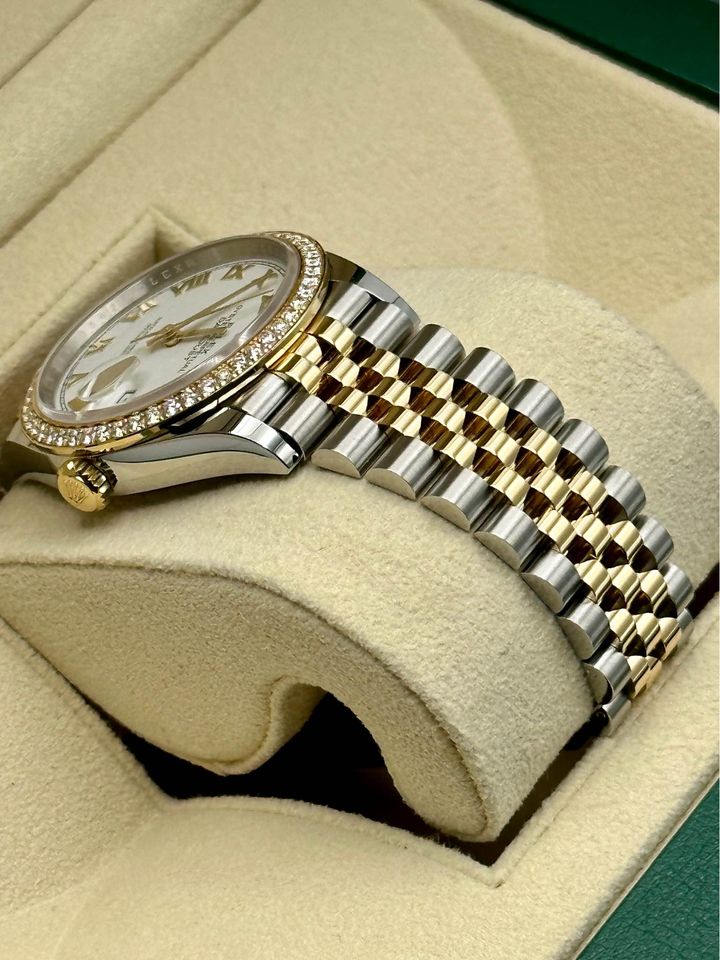 NEW 2025 Rolex Datejust 36mm 126283RBR Two-Tone Jubilee Diamond Bezel