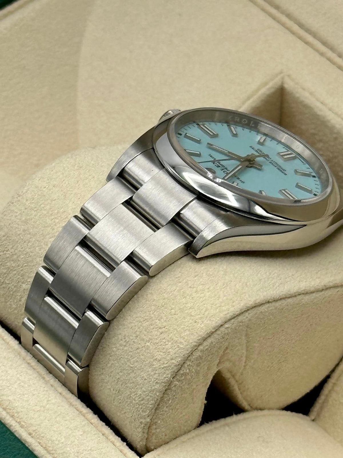 2022 Rolex Oyster Perpetual 36mm 126000 Tiffany Blue Dial