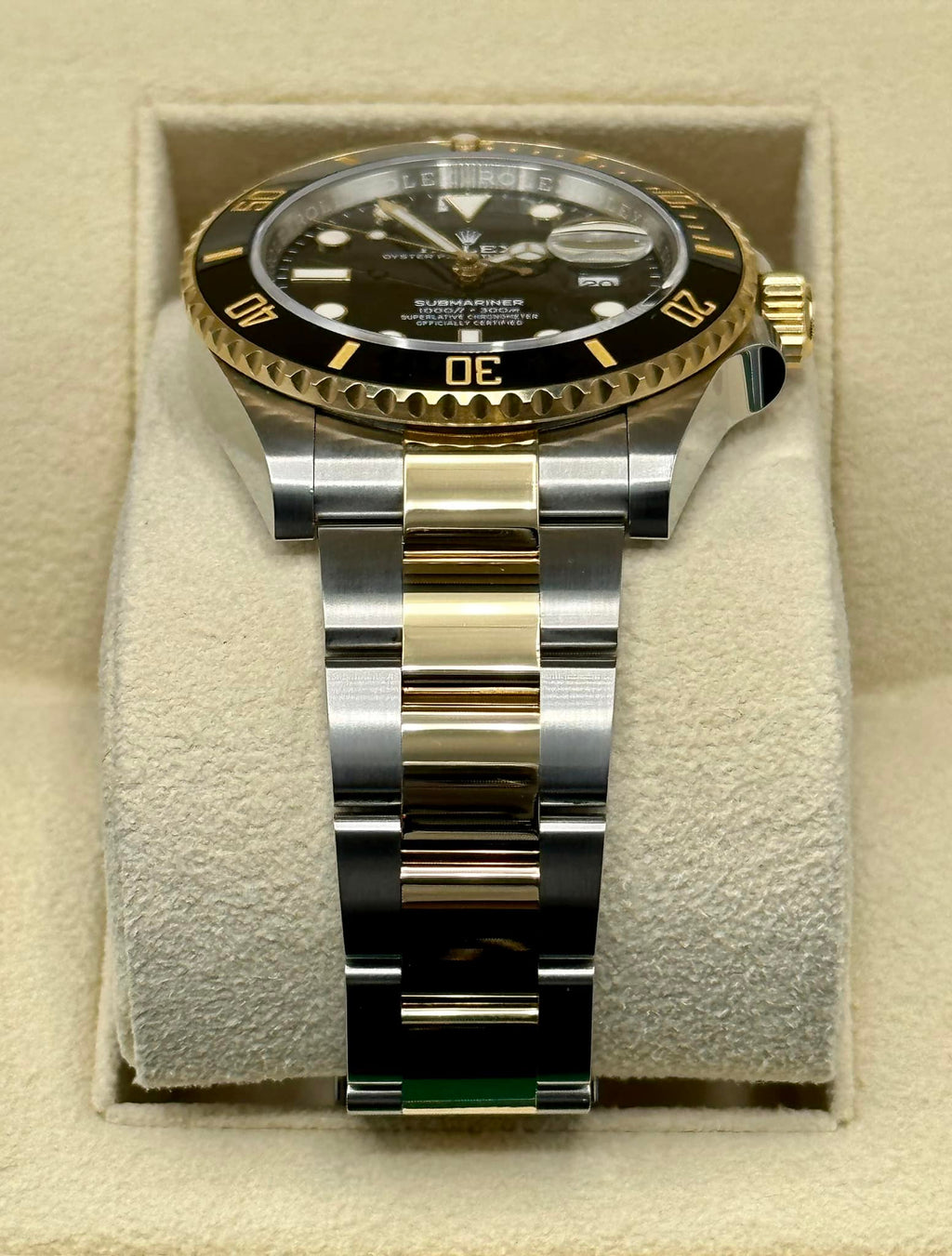 2022 Rolex Submariner 41mm 126613LN Two-Tone Black Dial