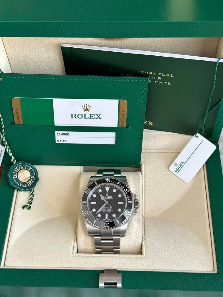 2020 Rolex Submariner 40mm 114060 Stainless Steel Black Dial