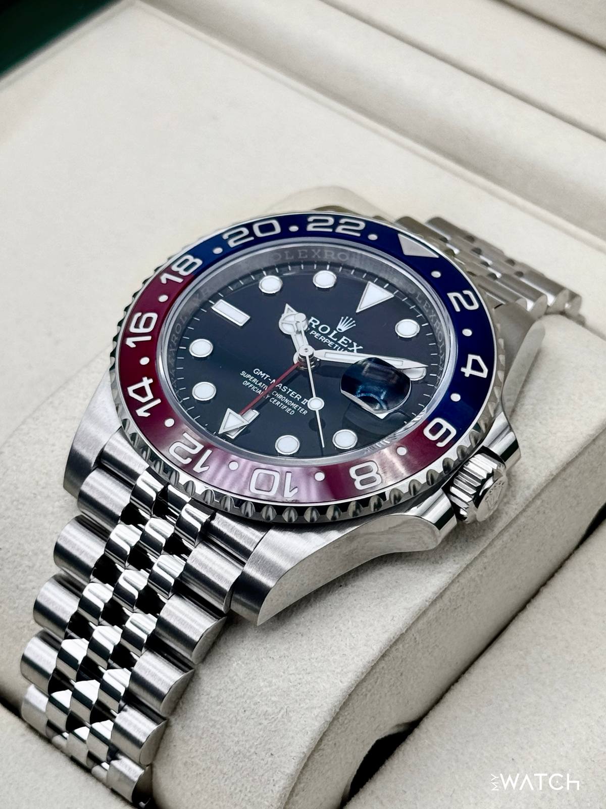 NEW 2025 Rolex GMT-Master II "Pepsi" 40mm 126710BLRO Jubilee (STICKERED)