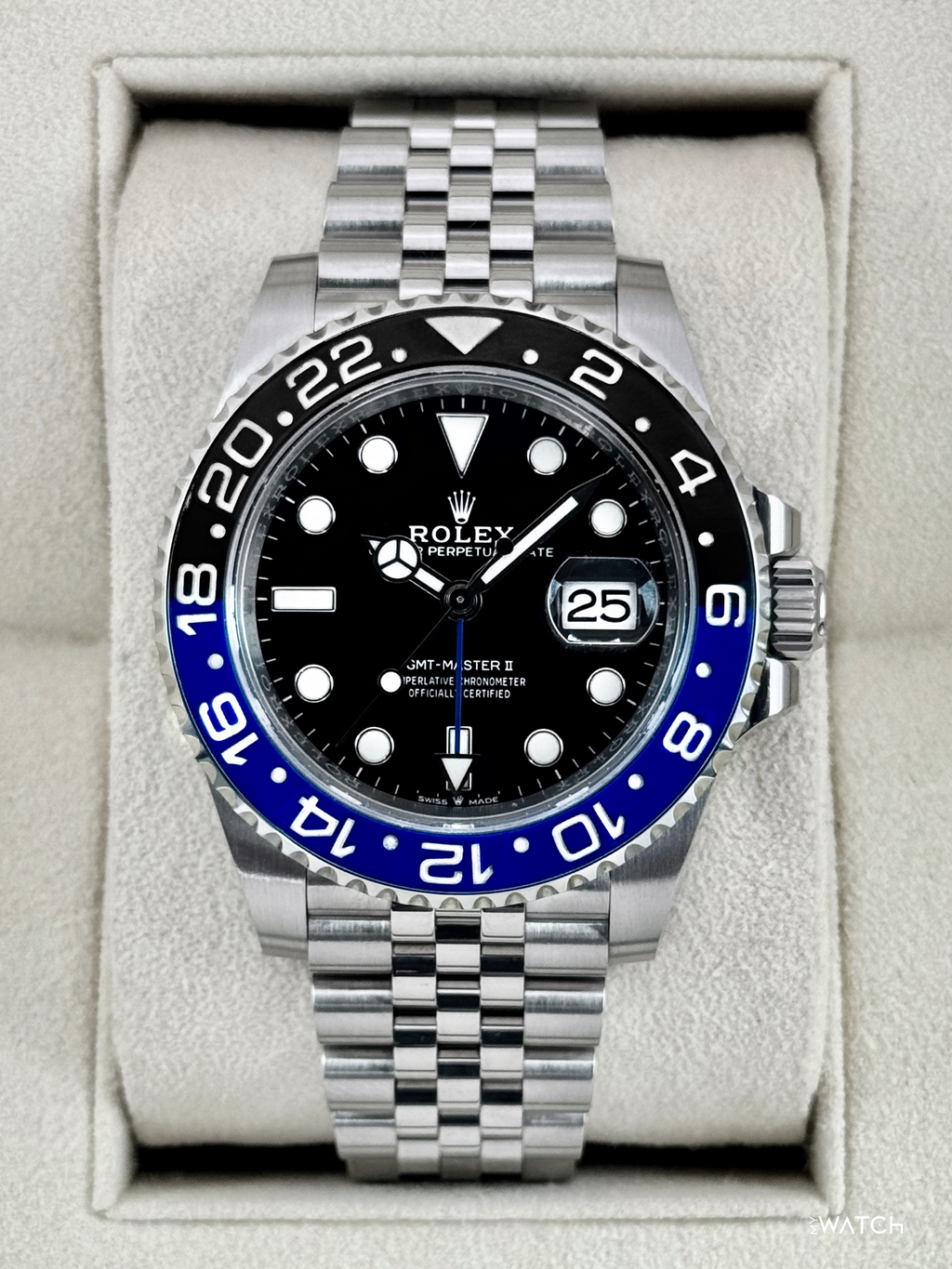 2021 Rolex GMT-Master II "Batgirl" 40mm 126710BLNR Jubilee